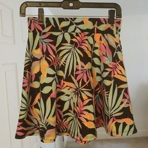 Tropical Mini Skirt